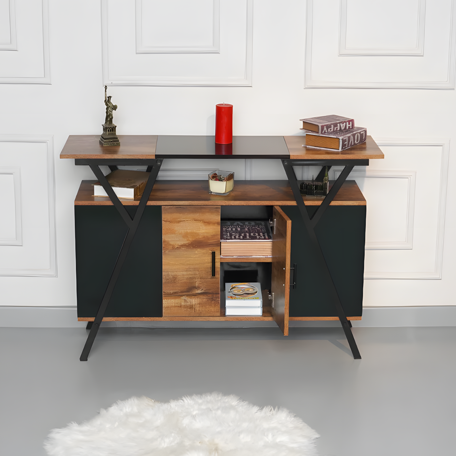 Linneman Kitchen Island Organizer Rack - Image 3