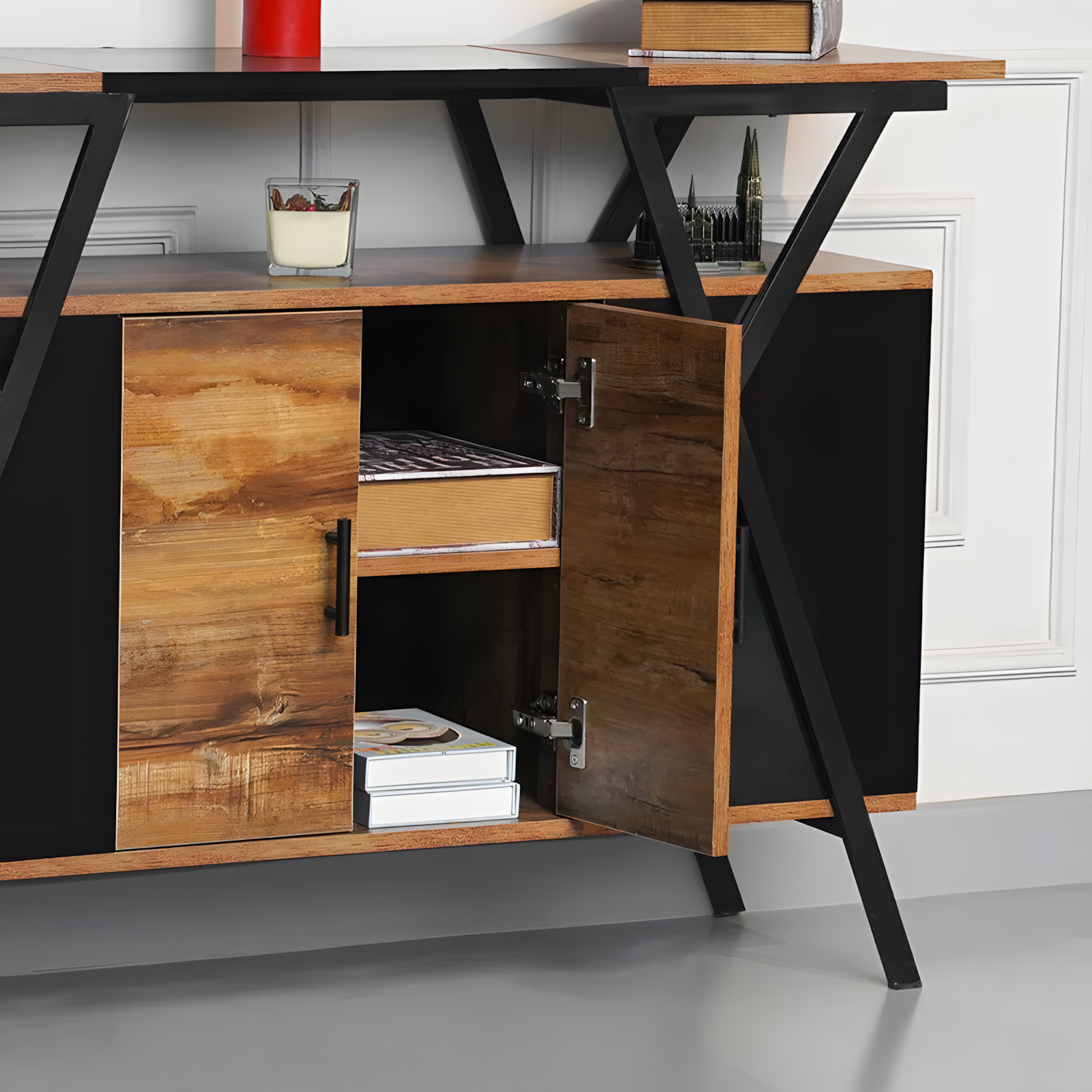 Linneman Kitchen Island Organizer Rack - Image 5