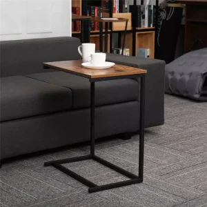 Straight Rectangle Bedside Coffee Laptop Office Table