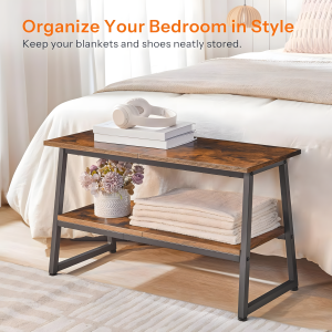 Hoobro Entryway Bench Shoe Storage Rack